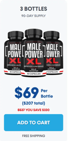 Male Power XL 3 bottles